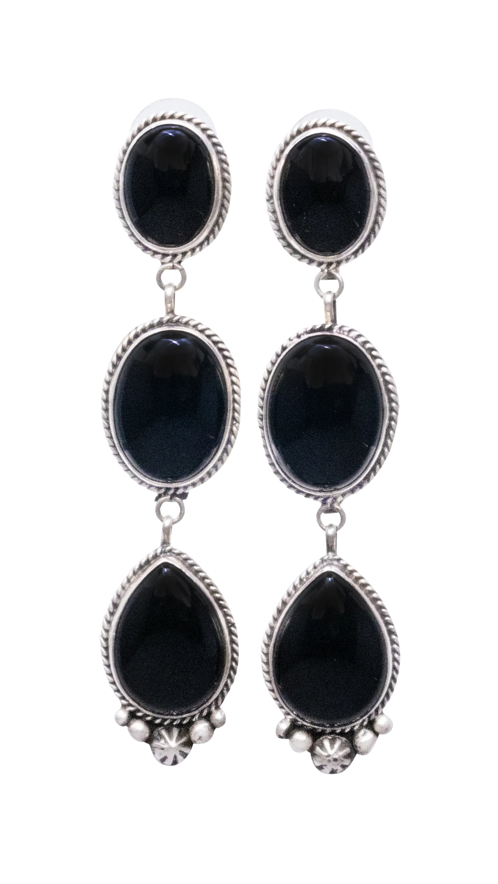 Onyx Earrings | La Rose Ganadonegro