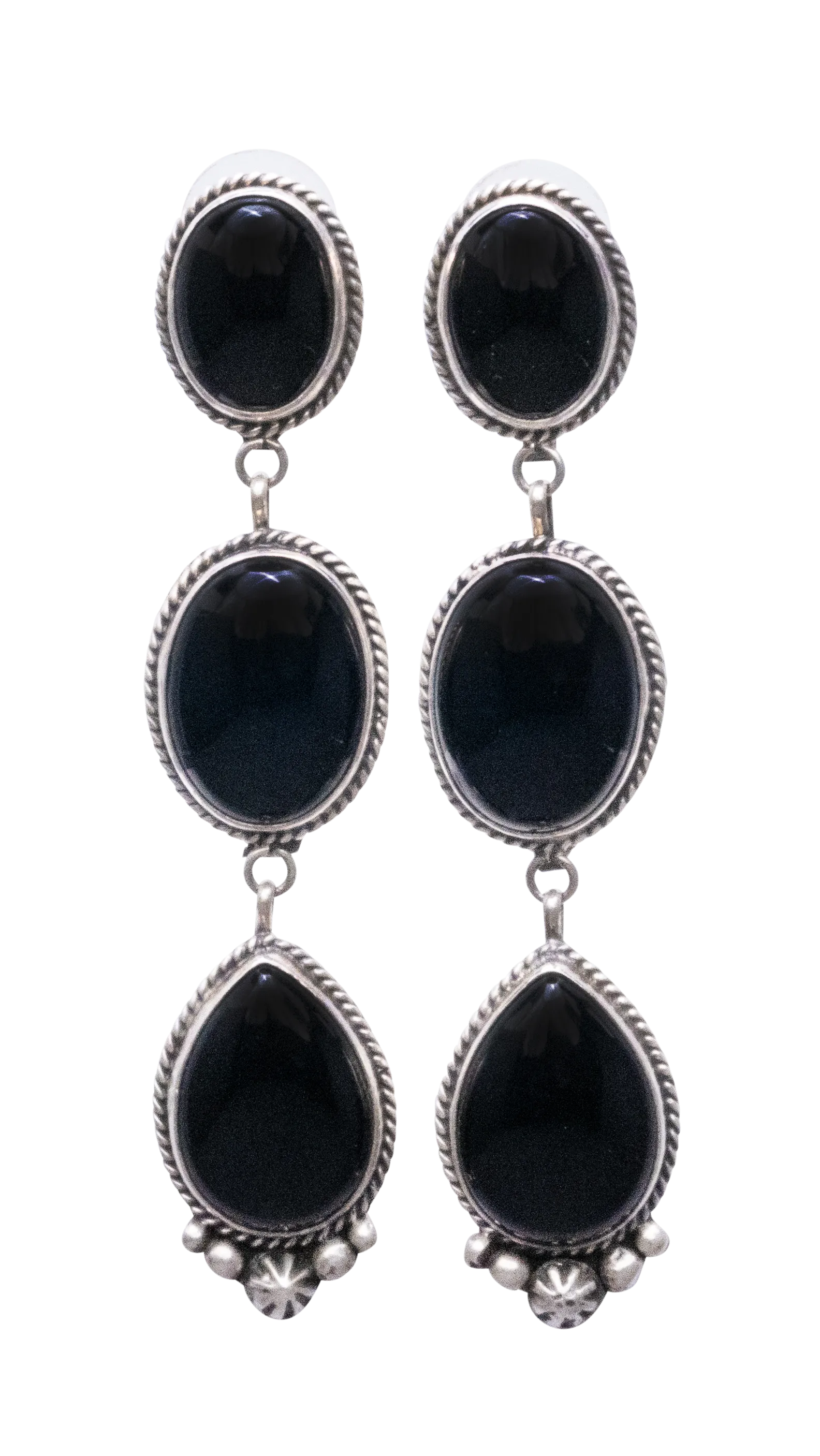 Onyx Earrings | La Rose Ganadonegro