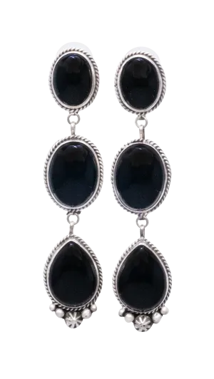 Onyx Earrings | La Rose Ganadonegro