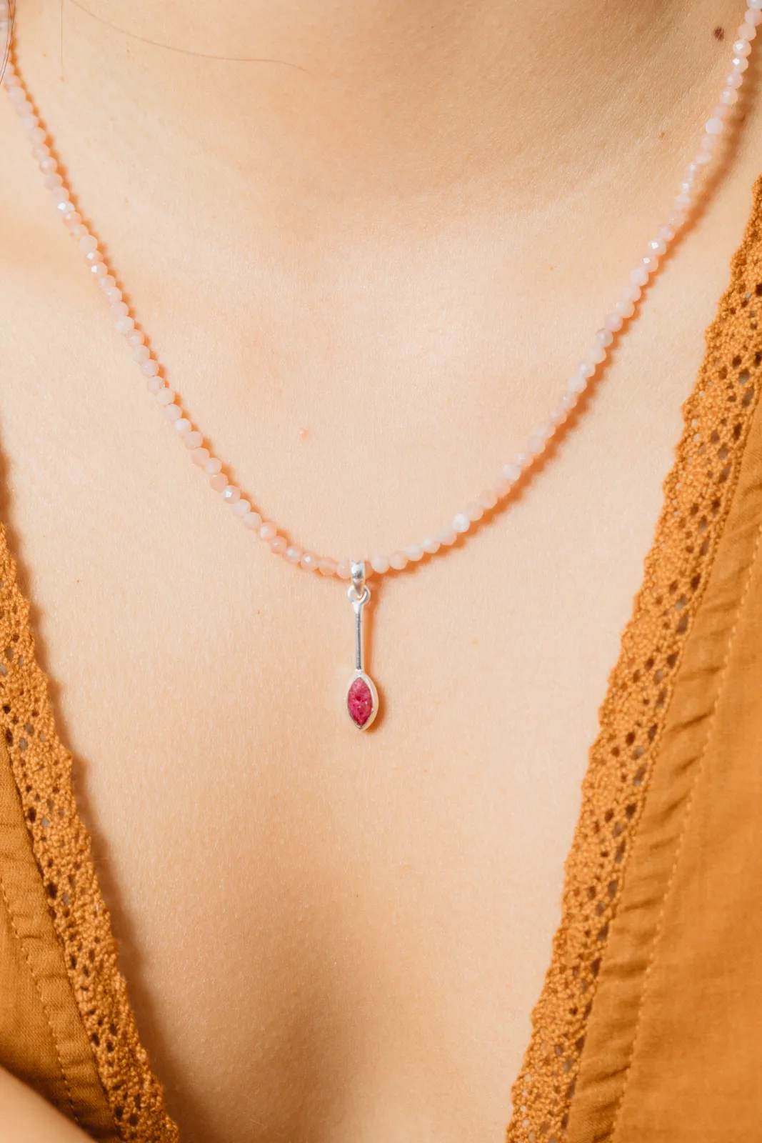 Ozia Ruby Pendant