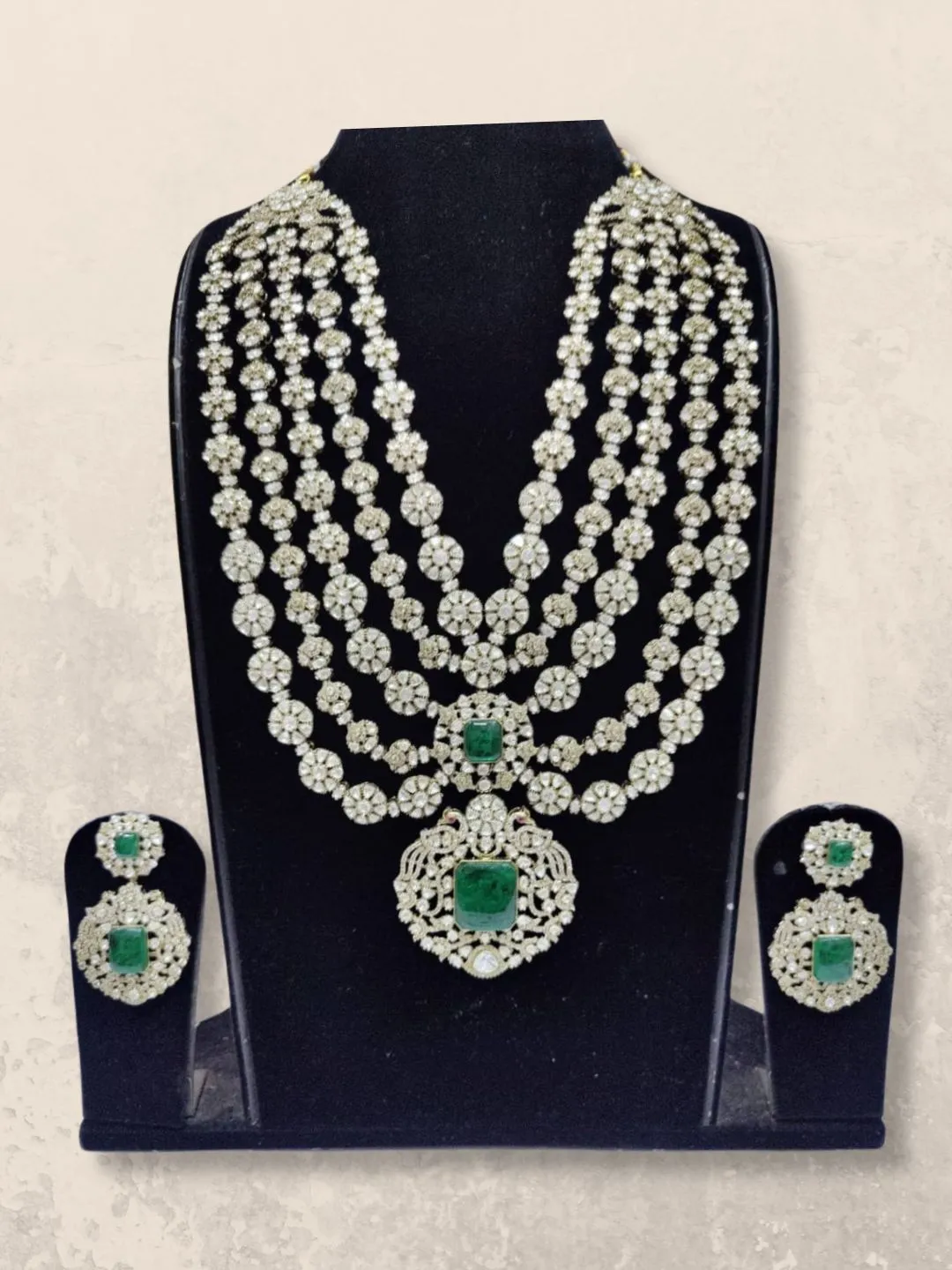 Radhika Merchant Inspired Long Layered Necklace