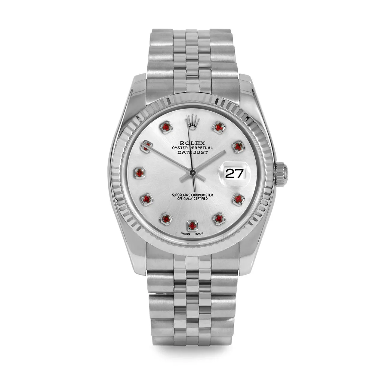 Rolex Datejust 36mm | 116234-SLV-RBY-AM-FLT-JBL