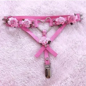 Rose Heart Garter