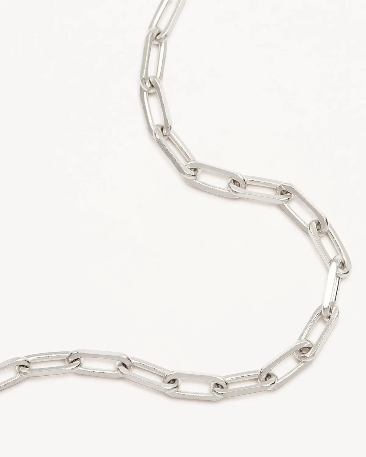 Sterling Silver 18" Link Chain Necklace