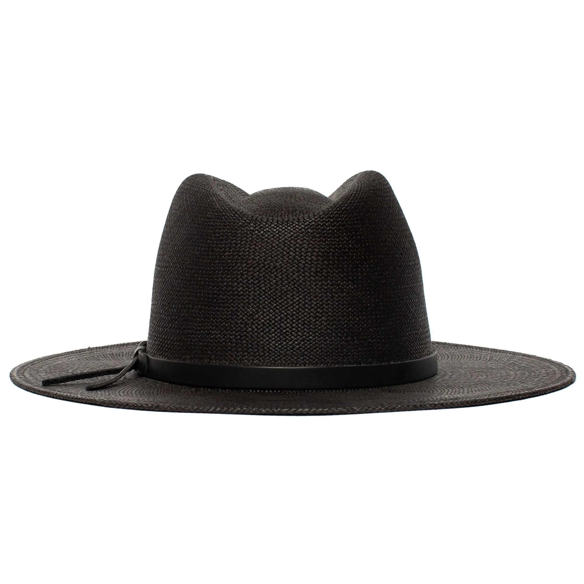 Summer Straw Fedora Hat-Natural