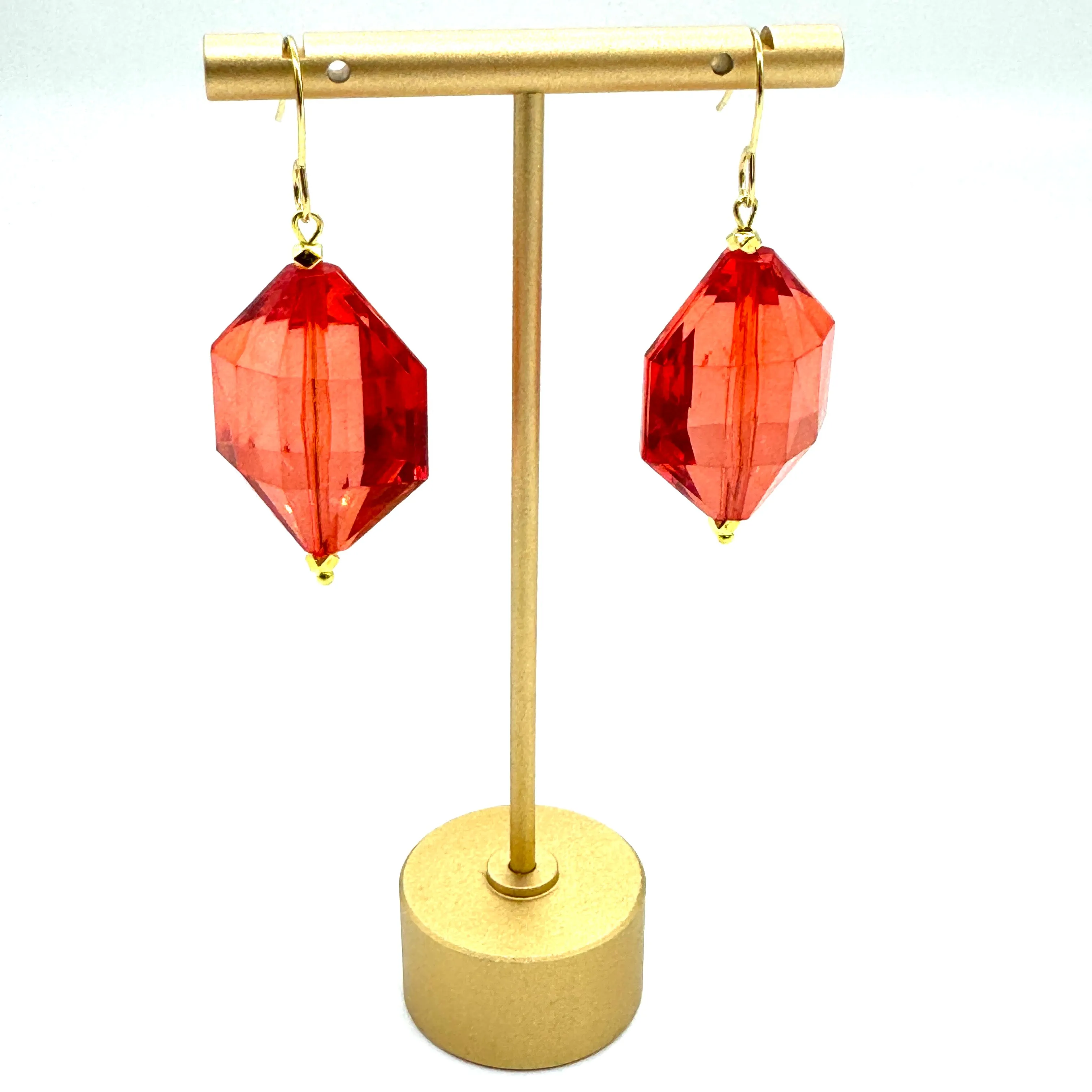 Sun Crystal Drop Earrings