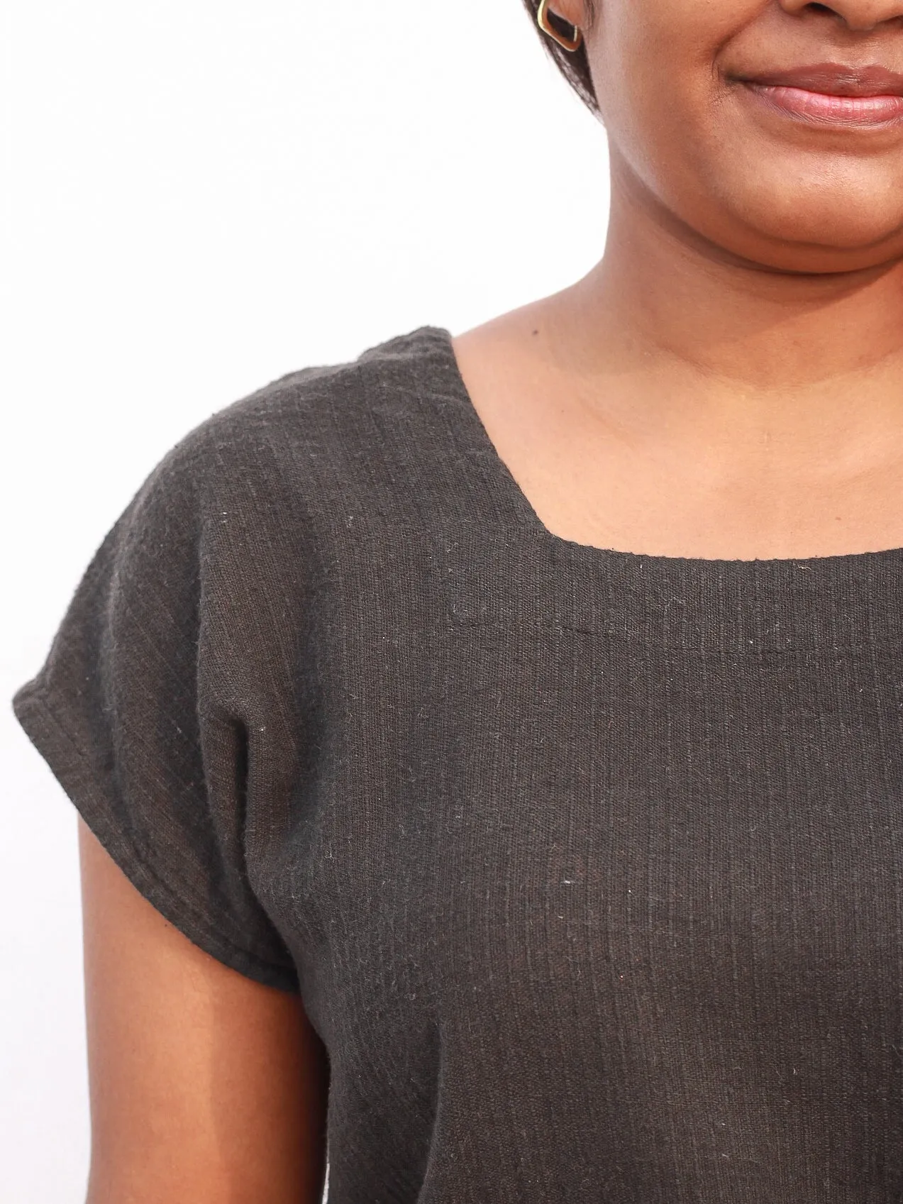 The Onyx Ribbed Top