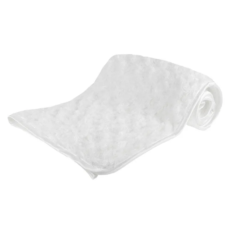 White Rose Pv Baby Fleece Wrap